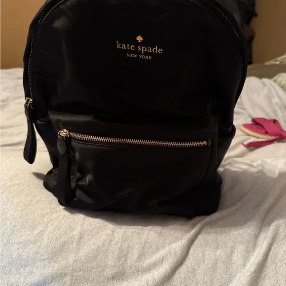 kate spade | Bags | Kate Spade Elegant Black Backpack | Poshmark